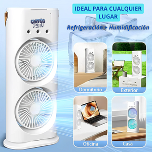 VENTILADOR DOBLE SMART DE AIRE FRÍO